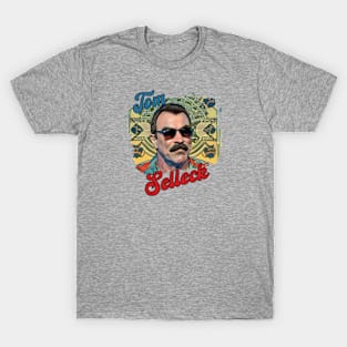 Tom Selleck Retro Vibes T-Shirt